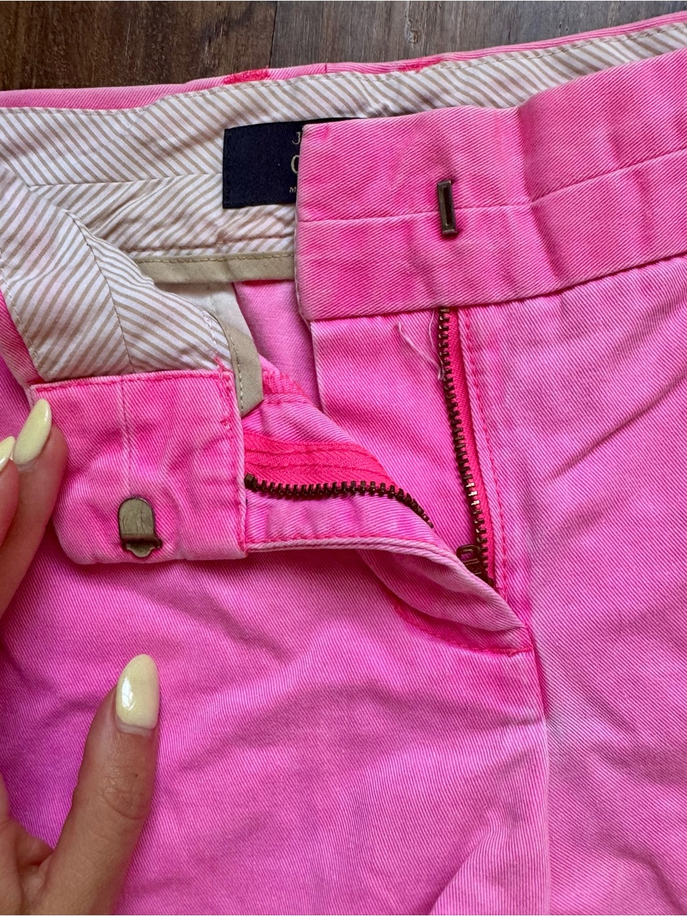 J.Crew Hot Pink Chino Shorts, Size 2